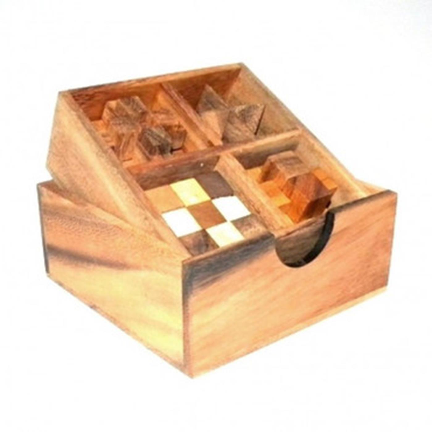 Geduldspiel Box 4er