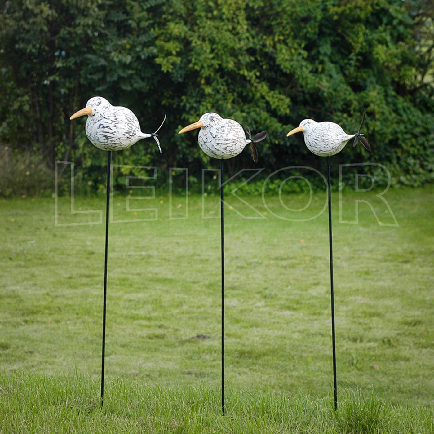 Möwe Erna 20 cm Gartenstecker