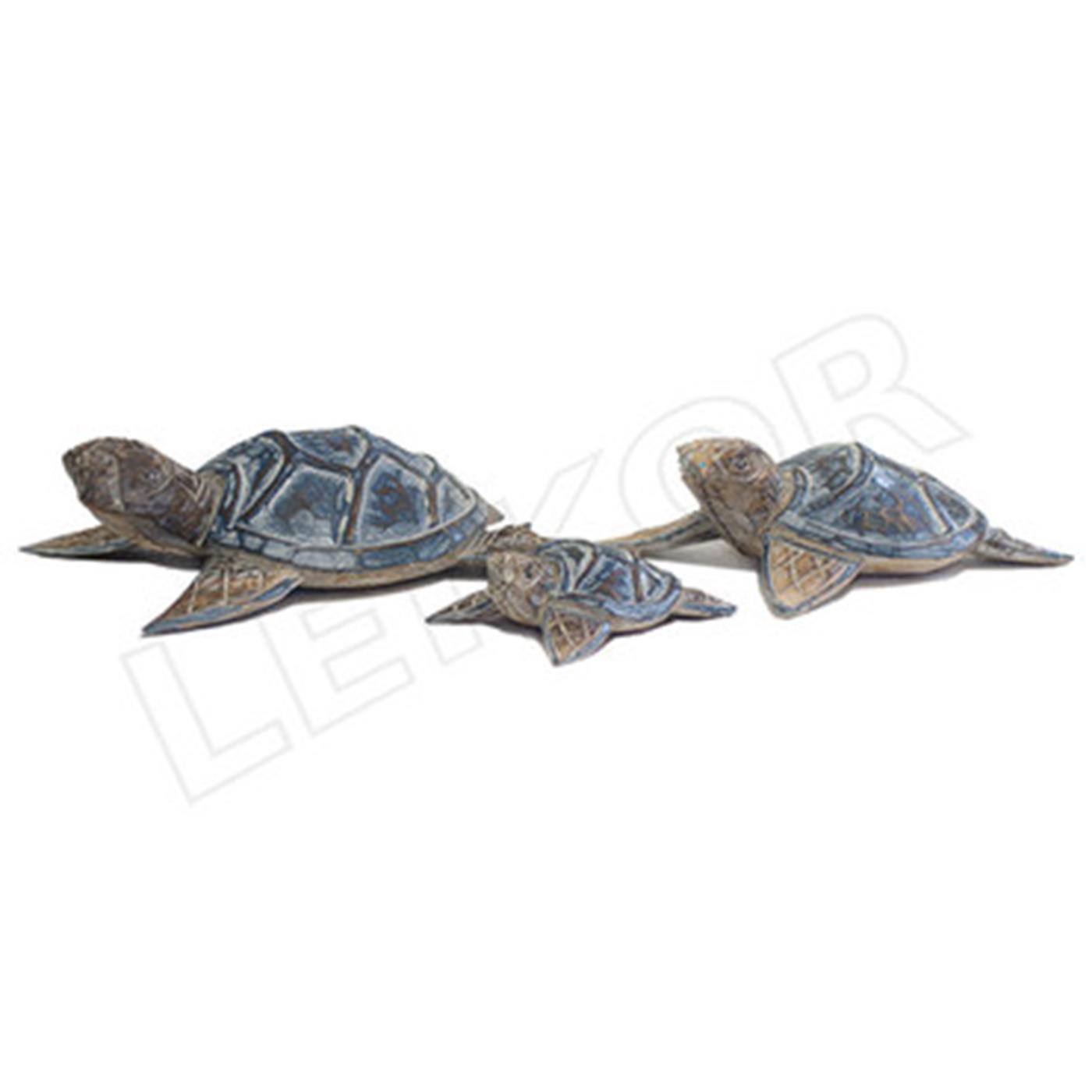 Schildkröte aus Holz 25 cm